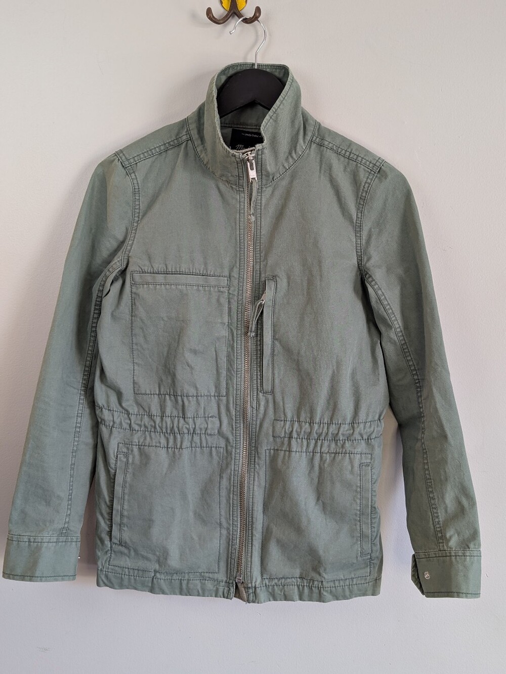 Madewell | Fleet Jacket, Green 100% Cotton Size Small